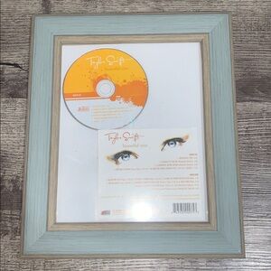 Taylor Swift Beautiful Eyes CD & Booklet - Framed